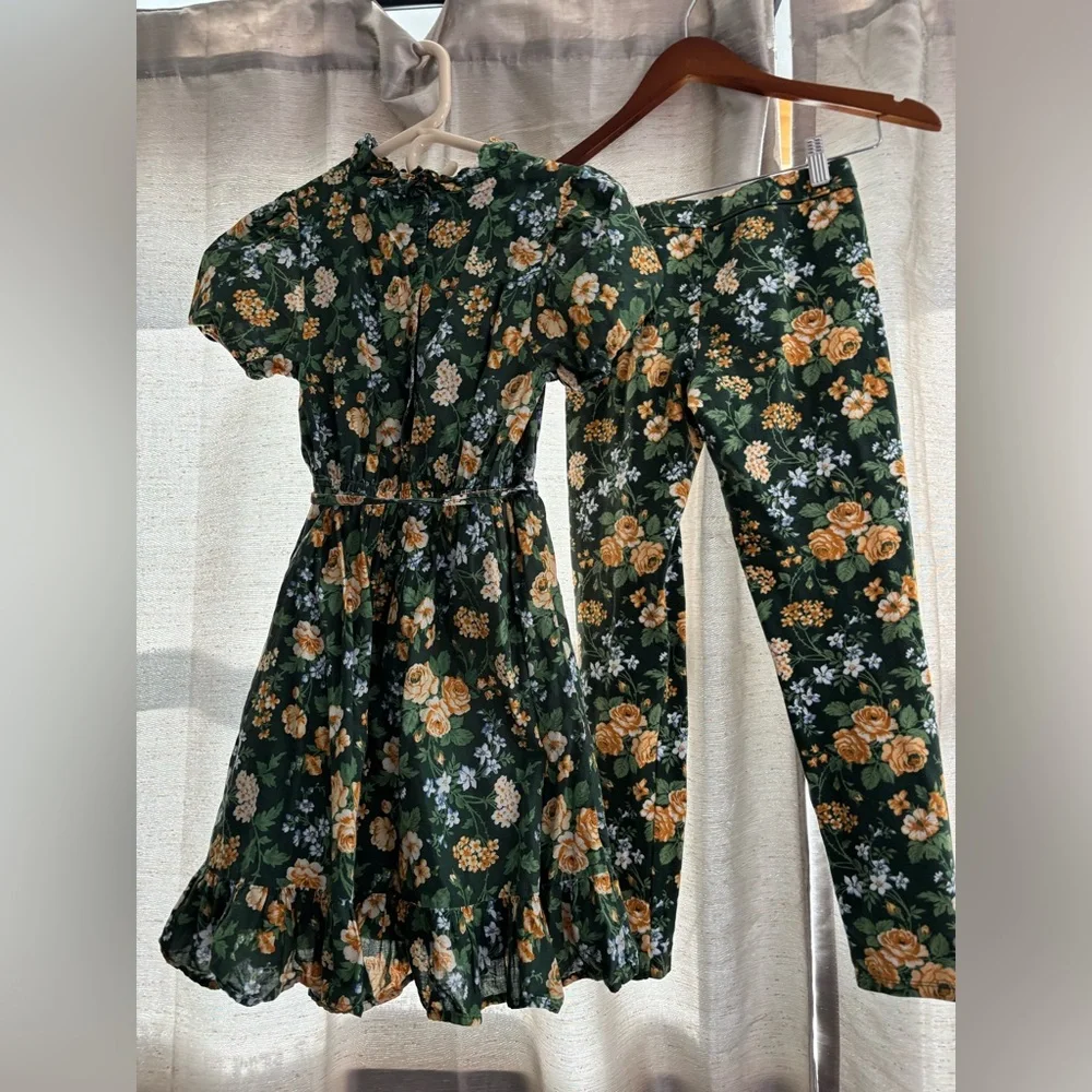 Janie and Jack dress and two leggings. Dress Sz 14 and leggings 12. - Picture 8 of 11